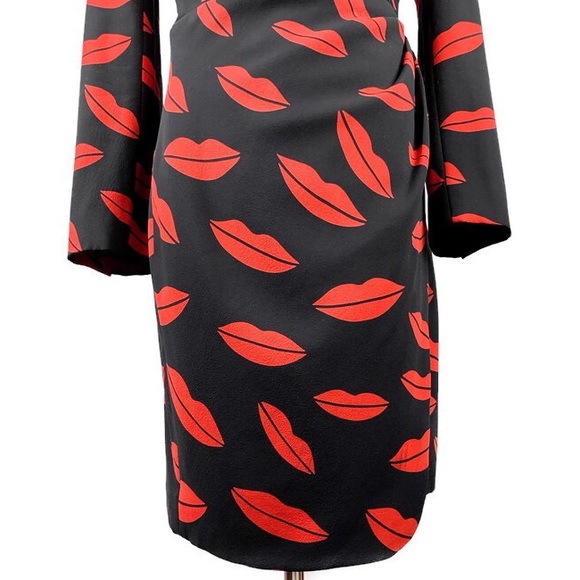 💋 Saint Laurent Lips Dress Size 6 - Picture 8 of 8